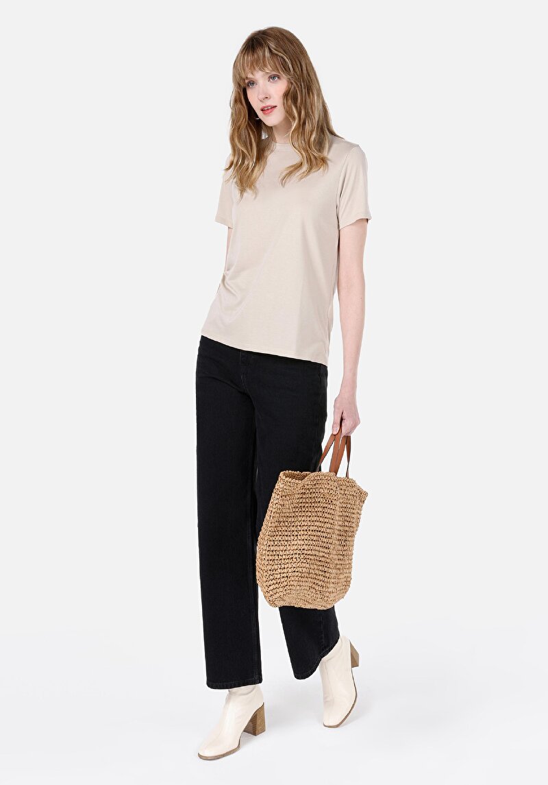 Показати інформацію про Футболка З Коротким Рукавом Жіноча Сіра  Cl1063418