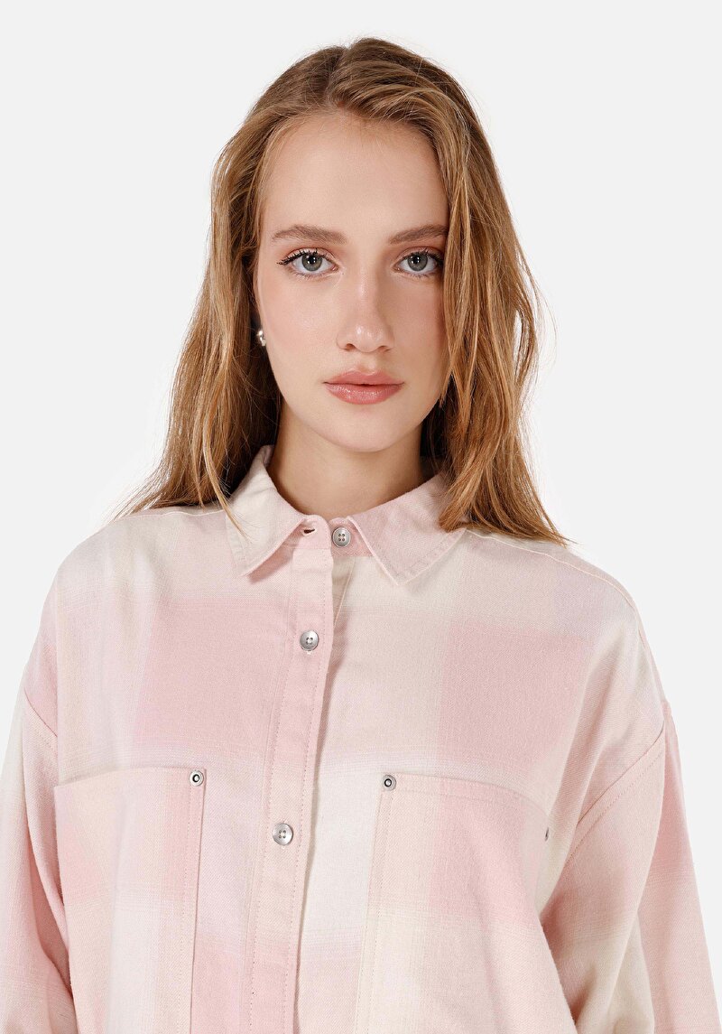 Показати інформацію про Сорочка З Довгим Рукавом Жіноча Рожева  Cl1070302
