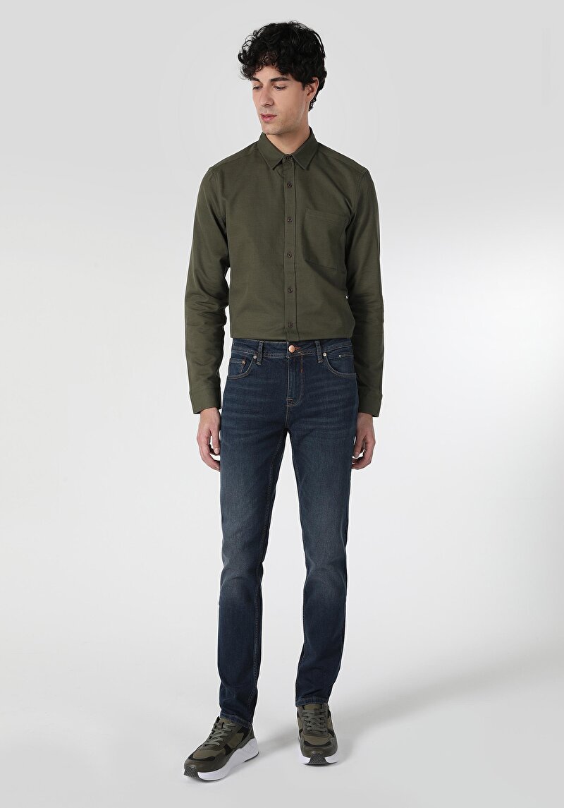 Зображення 044 Karl Джинси Чоловічі Прямого Крою Cl1061347