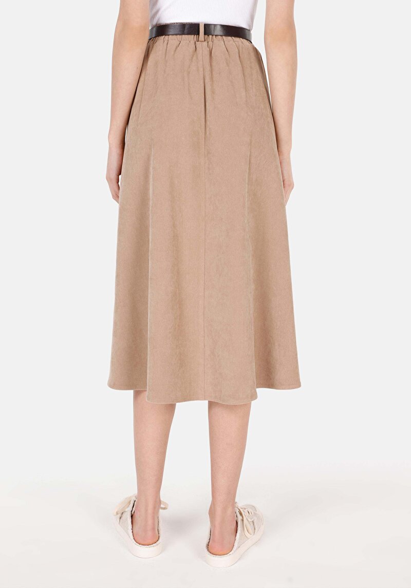 Показати інформацію про Спідниця Жіноча Бежева  Cl1070303