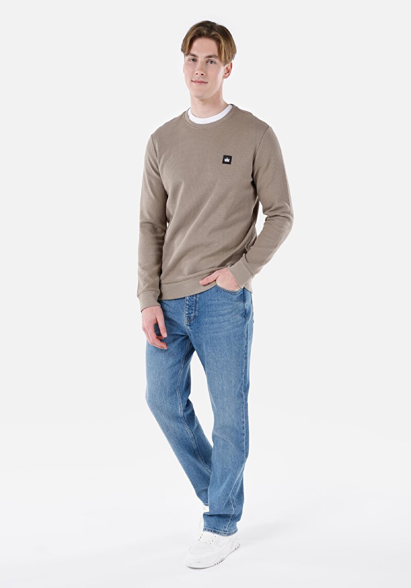 Показати інформацію про Футболка З Довгим Рукавом Чоловіча Зелена  Cl1066756