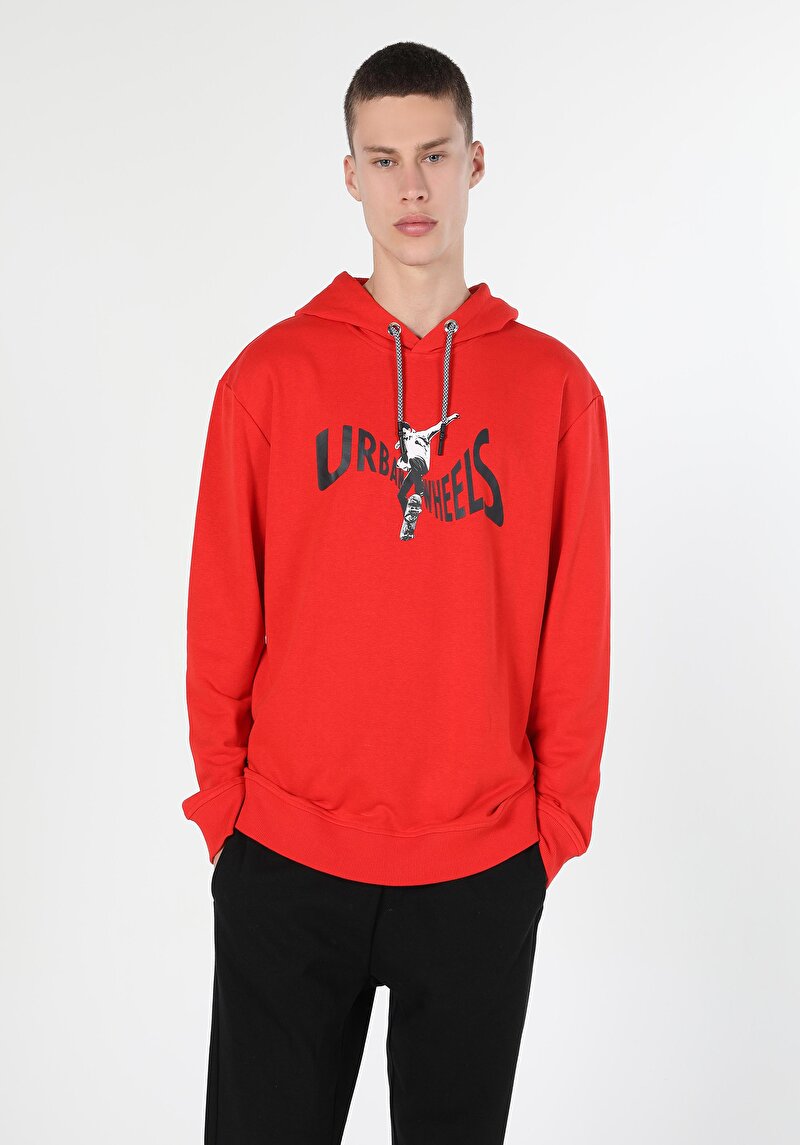 Зображення Толстовка Чоловіча Червона Cl1059960