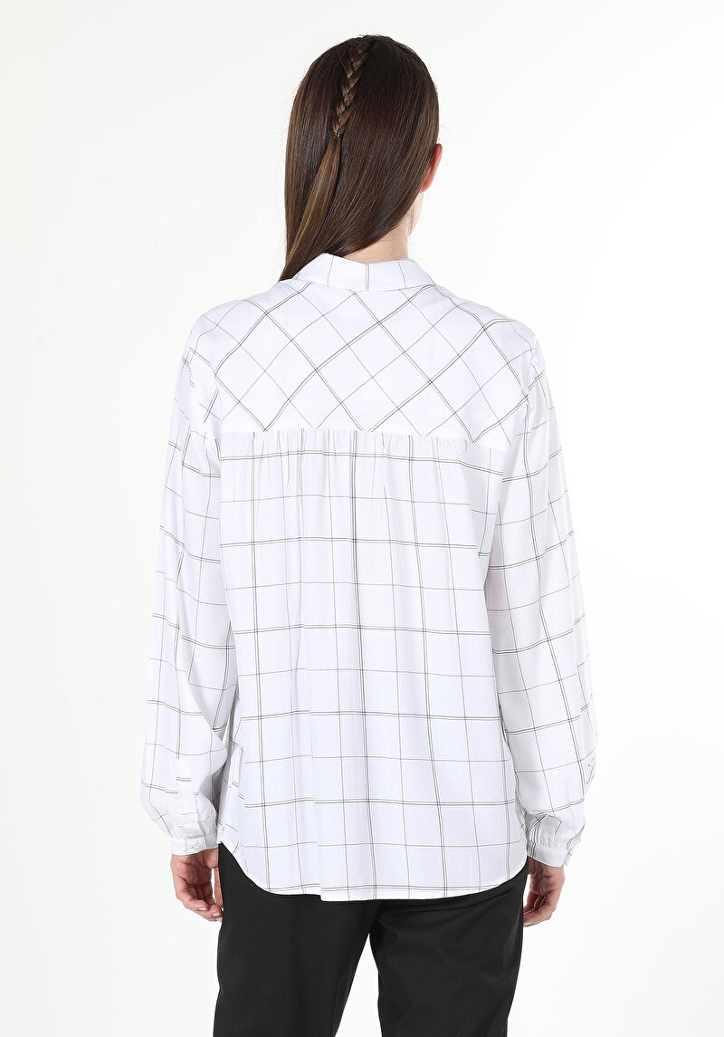 Зображення Сорочка З Довгим Рукавом Жіноча Біла Cl1060019