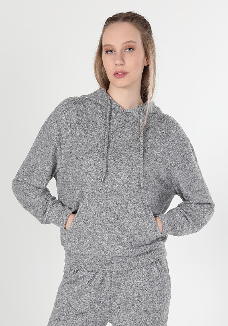 Зображення Футболка З Довгим Рукавом Жіноча Сіра  Cl1061386