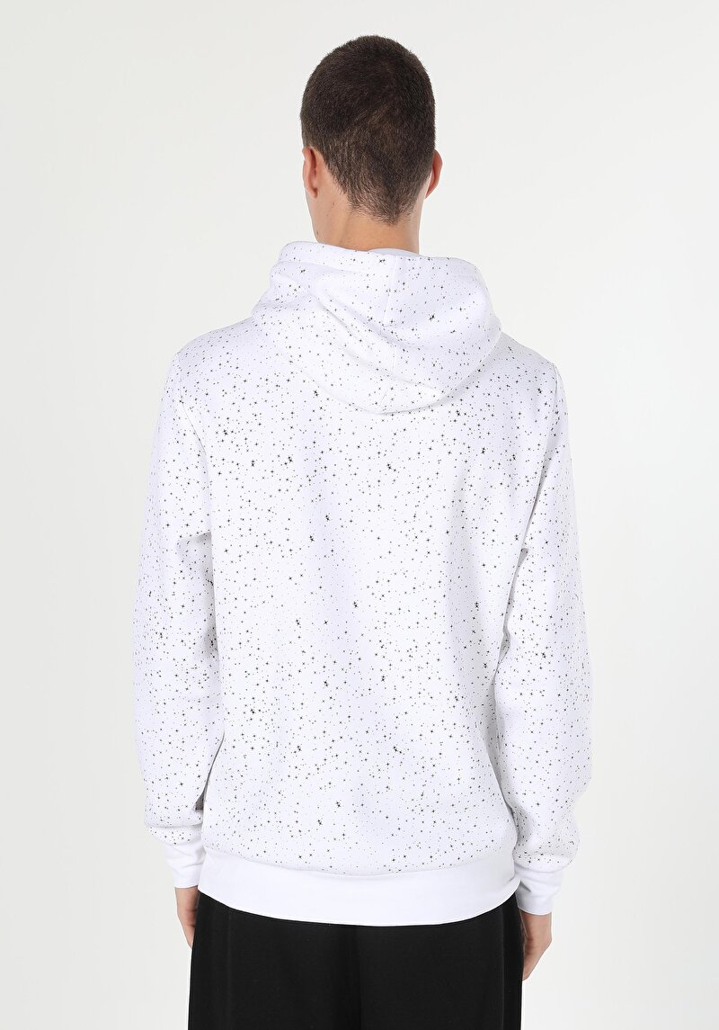 Показати інформацію про Толстовка Чоловіча Біла  Cl1060038