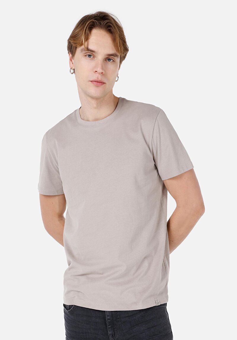Зображення Футболка З Коротким Рукавом Чоловіча Сіра  Cl1058592