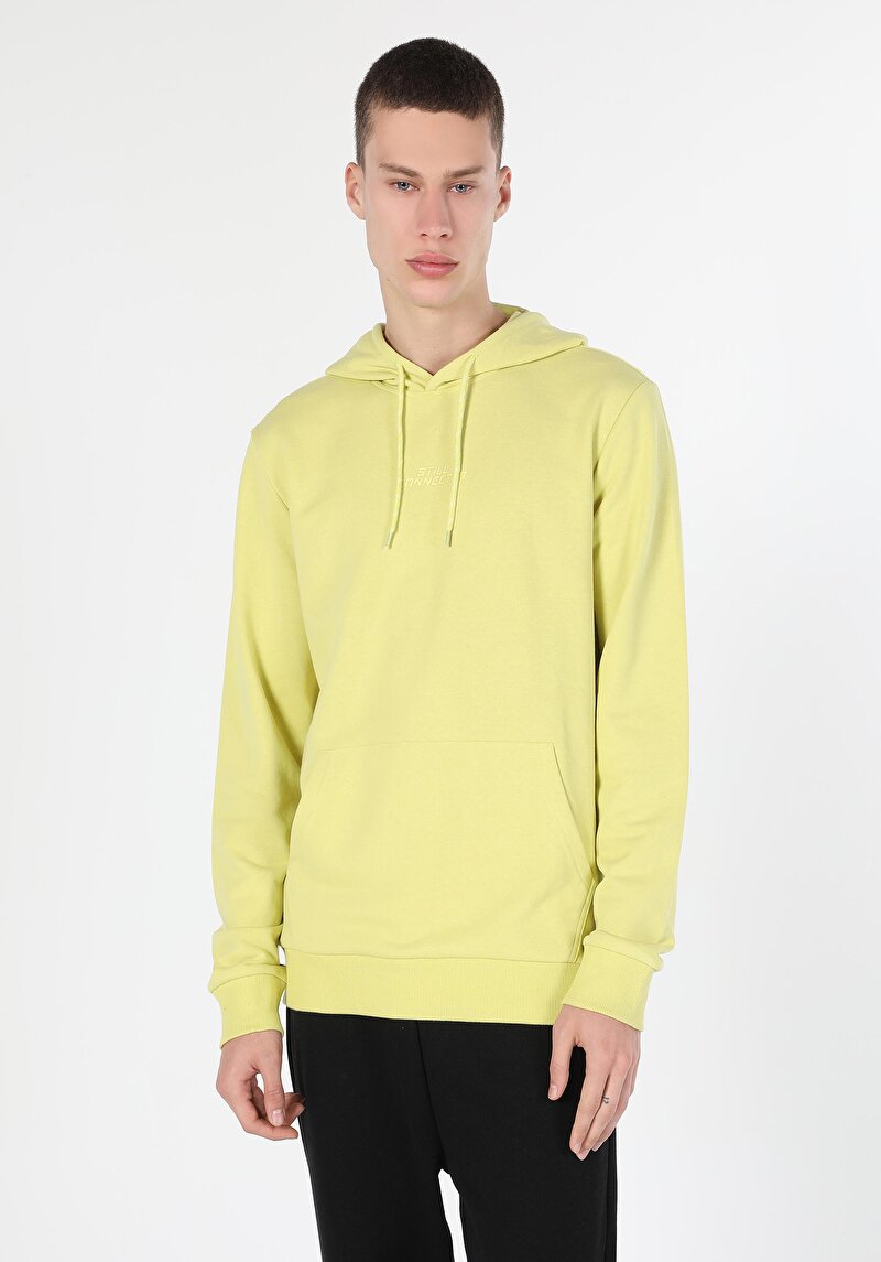 Показати інформацію про Толстовка Чоловіча Зелена  Cl1060040