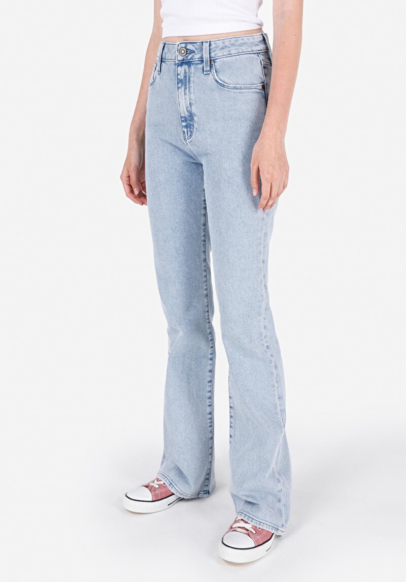 Зображення 791 Monica Джинси Жіночі Блакитні Класичного Крою Cl1069427
