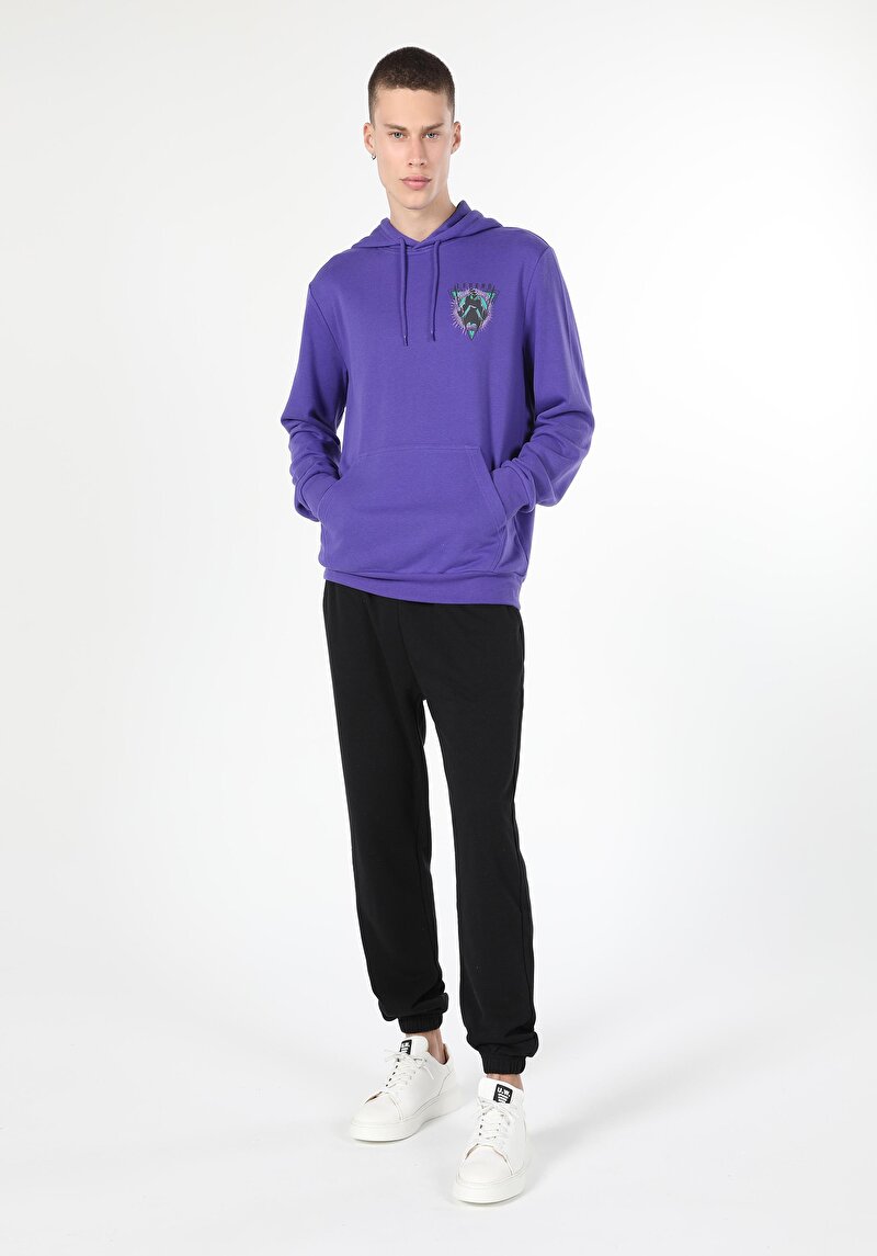 Зображення Толстовка Чоловіча Фіолетова  Cl1060042