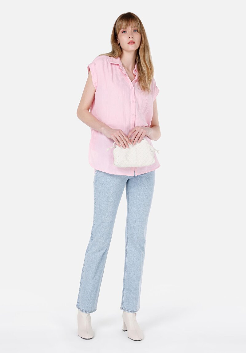 Зображення 792 Mila Джинси Жіночі Блакитні Класичного Крою Cl1069429