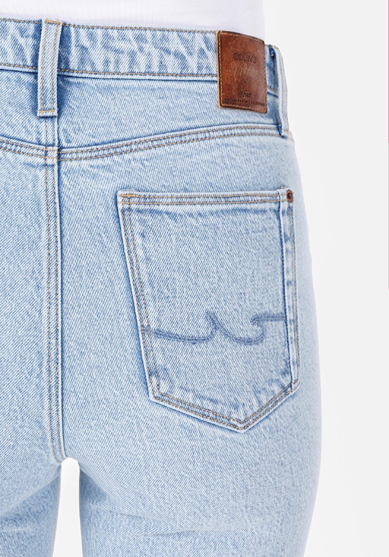 Показати інформацію про 792 Mila Джинси Жіночі Блакитні Класичного Крою Cl1069429