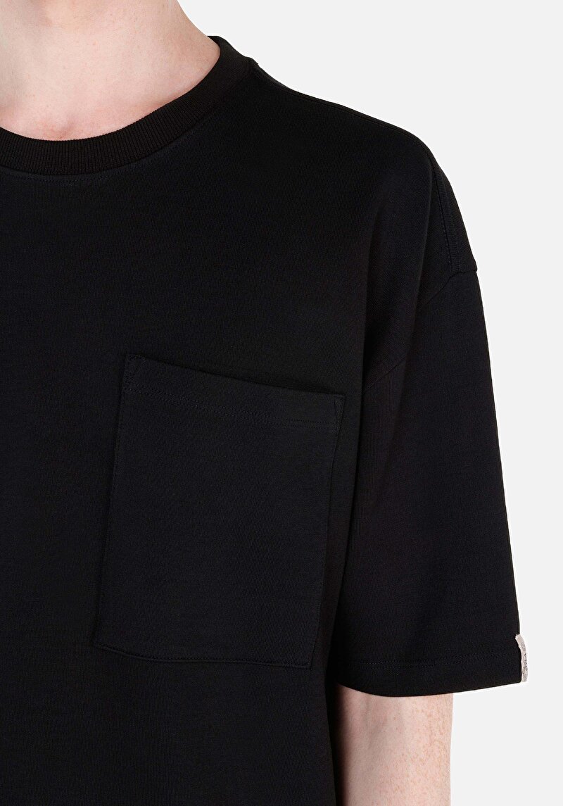 Показати інформацію про Футболка З Коротким Рукавом Чоловіча Чорна  Cl1070331