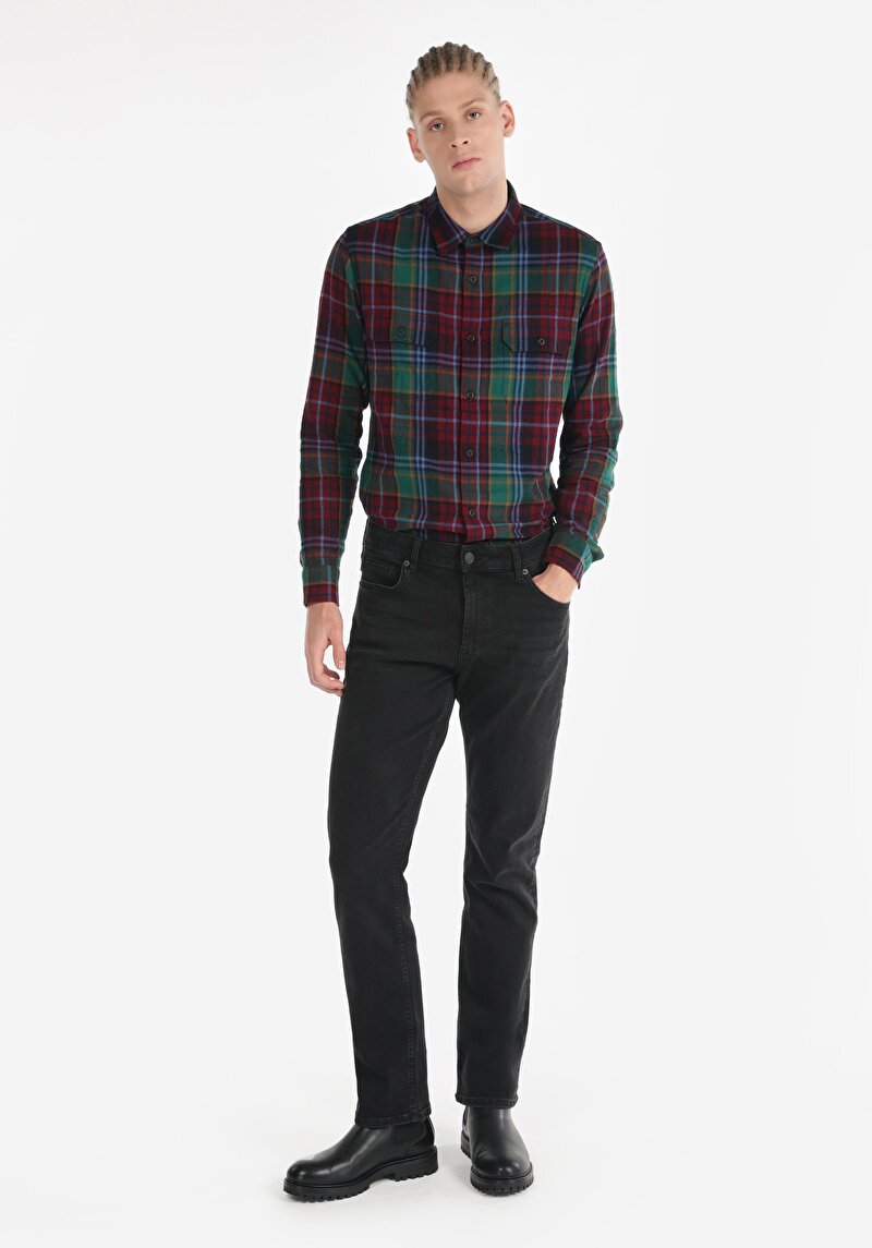 Зображення 045 David Джинси Чоловічі Блакитні Класичного Крою Cl1060131