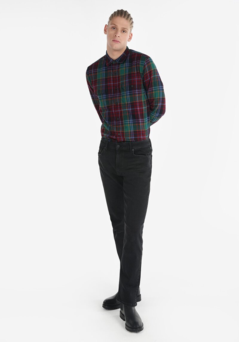 Показати інформацію про 045 David Джинси Чоловічі Блакитні Класичного Крою Cl1060131