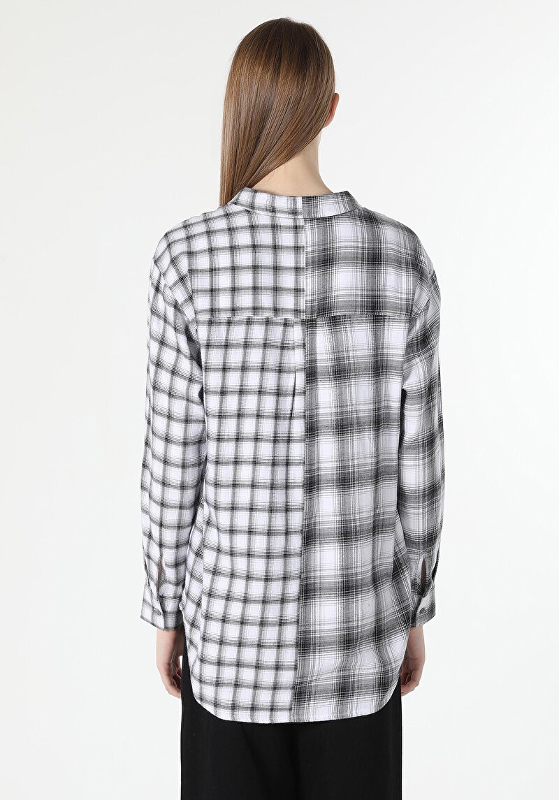 Показати інформацію про Сорочка З Довгим Рукавом Жіноча Сіра  Cl1060146