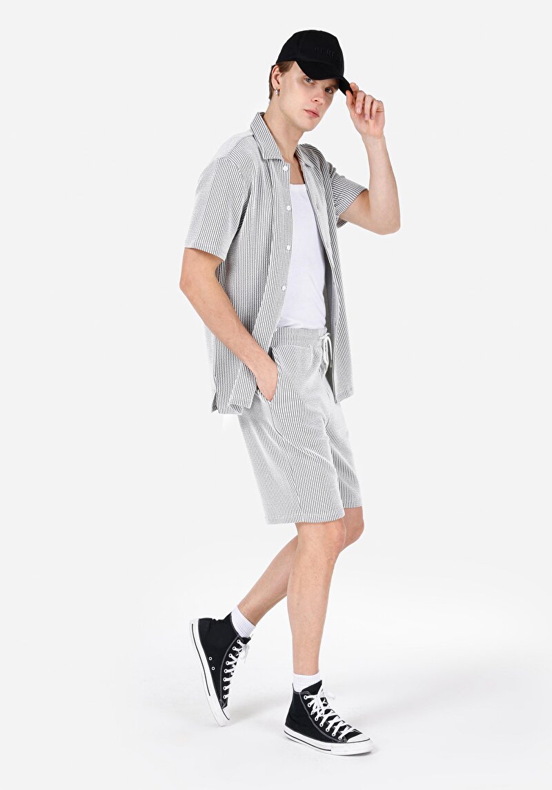 Показати інформацію про Шорти Чоловічі Сірі  Cl1069455