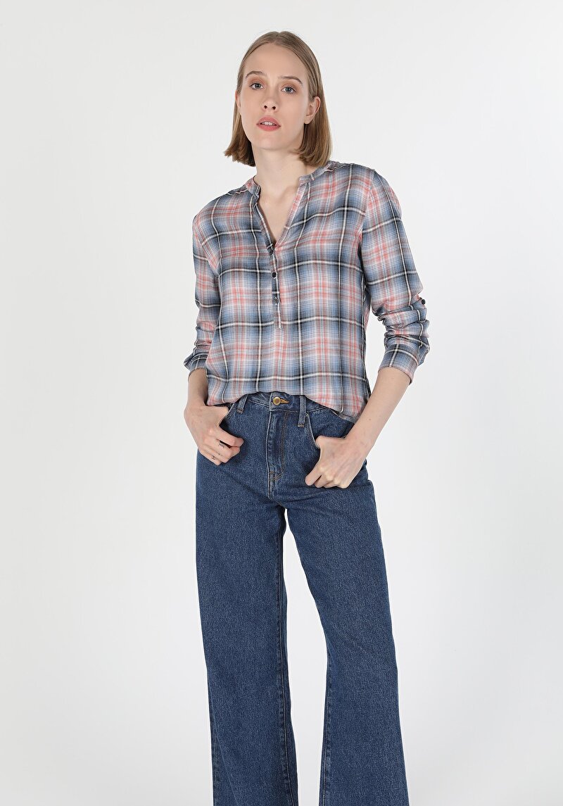 Зображення Сорочка З Довгим Рукавом Жіноча Мультіколор Cl1060151