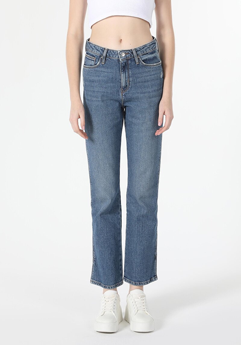 Зображення 792 Mila Джинси Жіночі Коричневі Класичного Крою Cl1061420