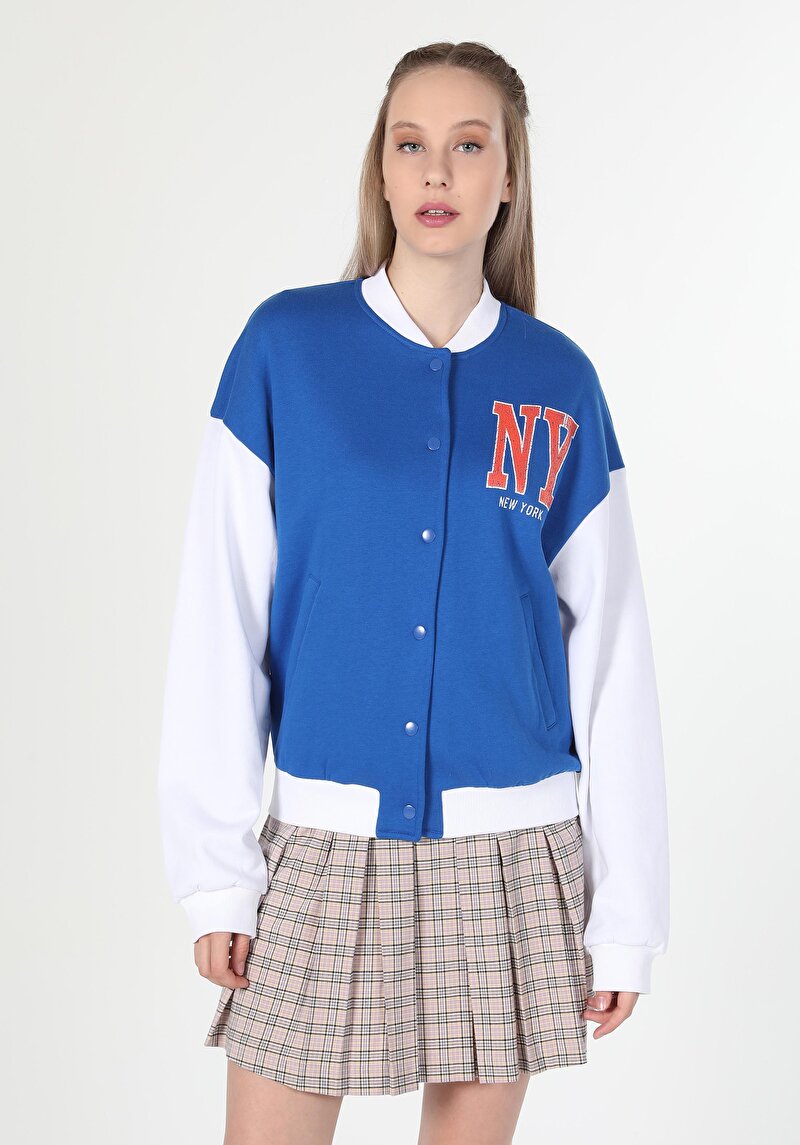 Показати інформацію про Піджак Жіночий Блакитний  Cl1060168