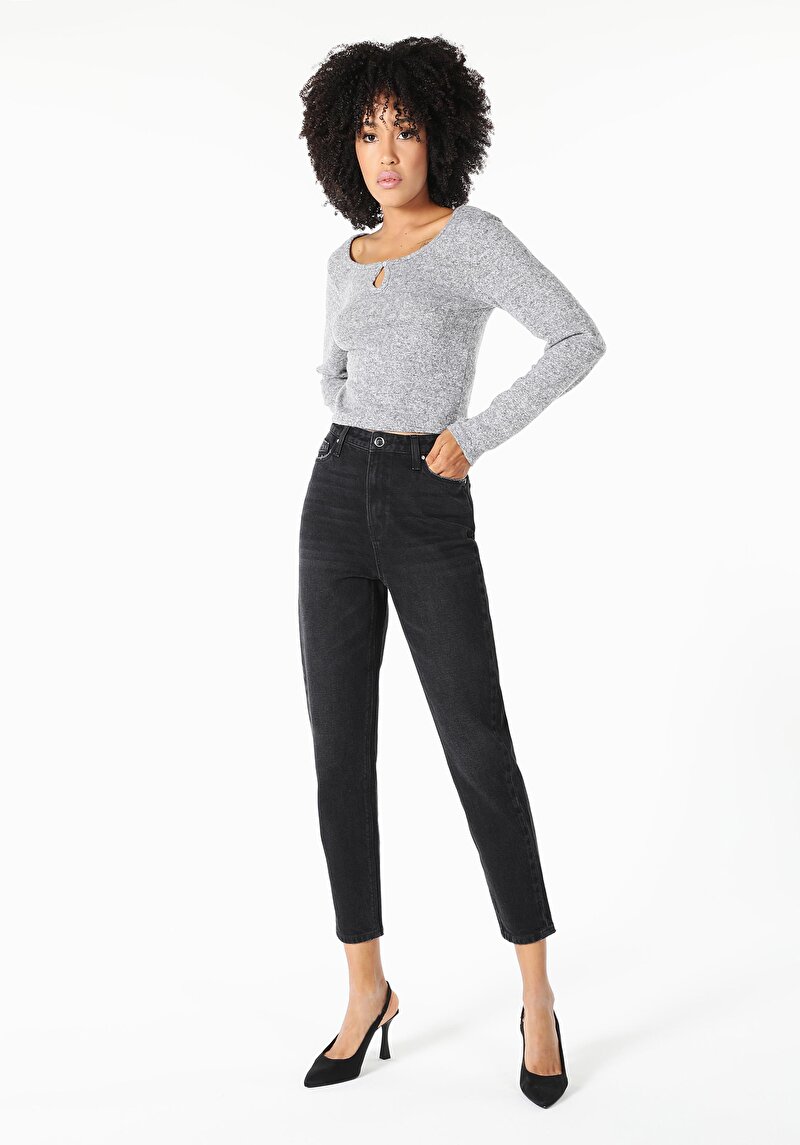 Зображення 896  Maria Джинси Жіночі Чорні  Cl1061426