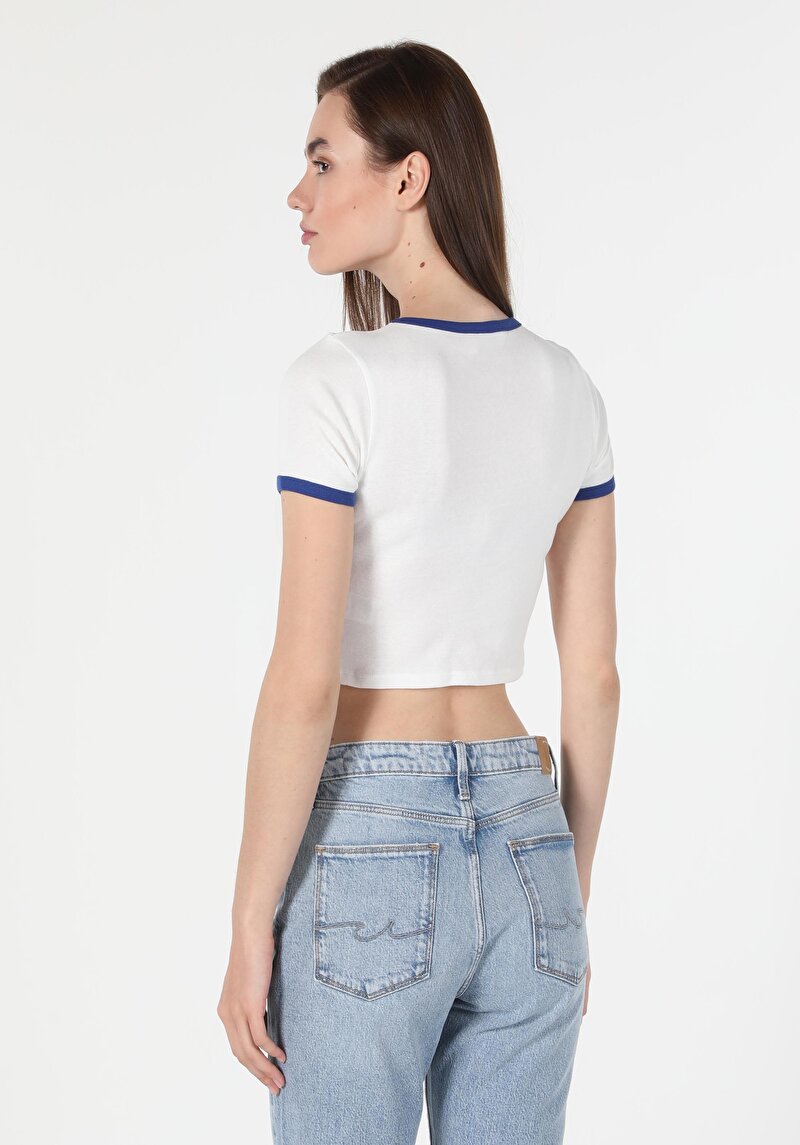 Показати інформацію про Футболка З Коротким Рукавом Жіноча Біла  Cl1060174