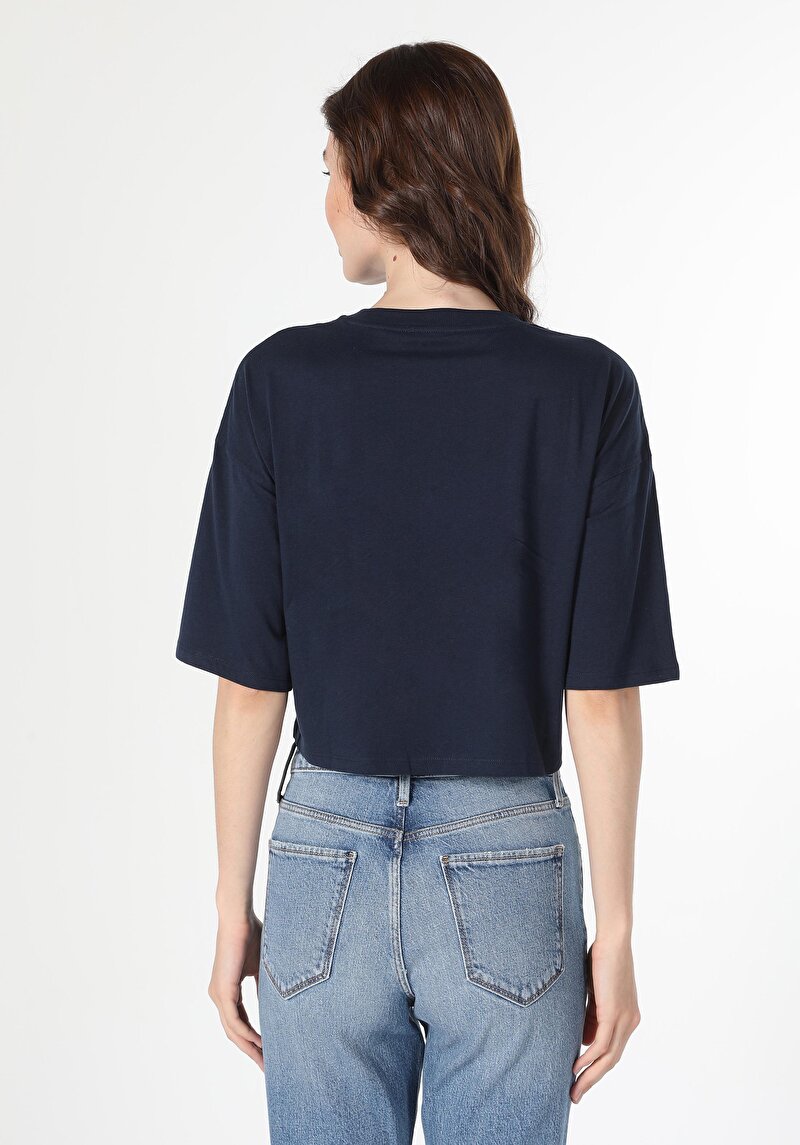 Показати інформацію про Футболка З Коротким Рукавом Жіноча Синя  Cl1060175