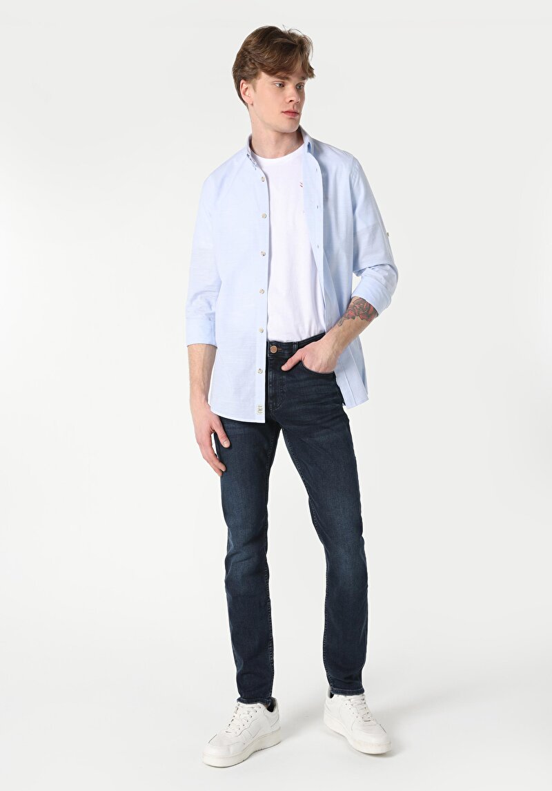 Зображення 041 Danny Джинси Чоловічі  Вузького Крою Cl1063482