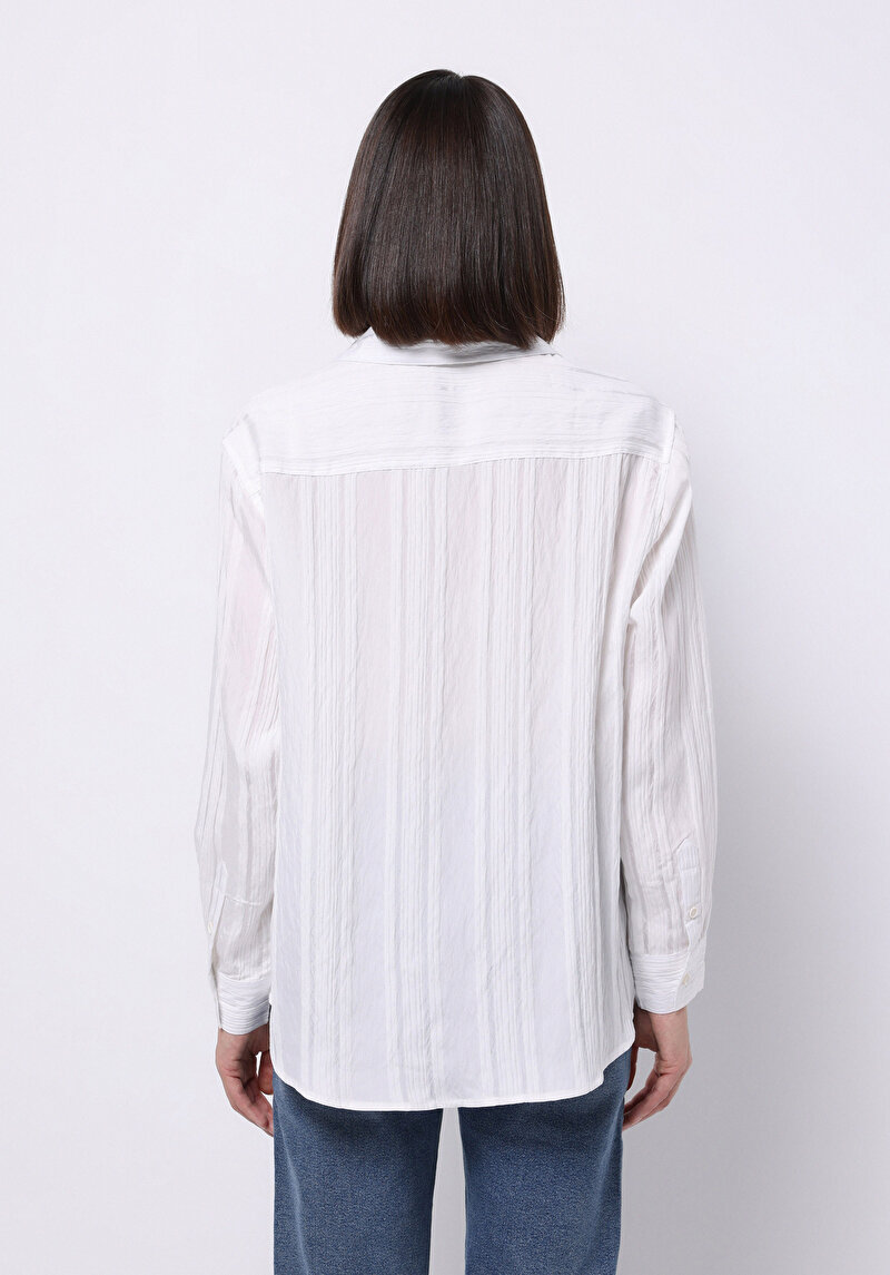 Зображення Сорочка З Довгим Рукавом Жіноча Біла Cl1070374