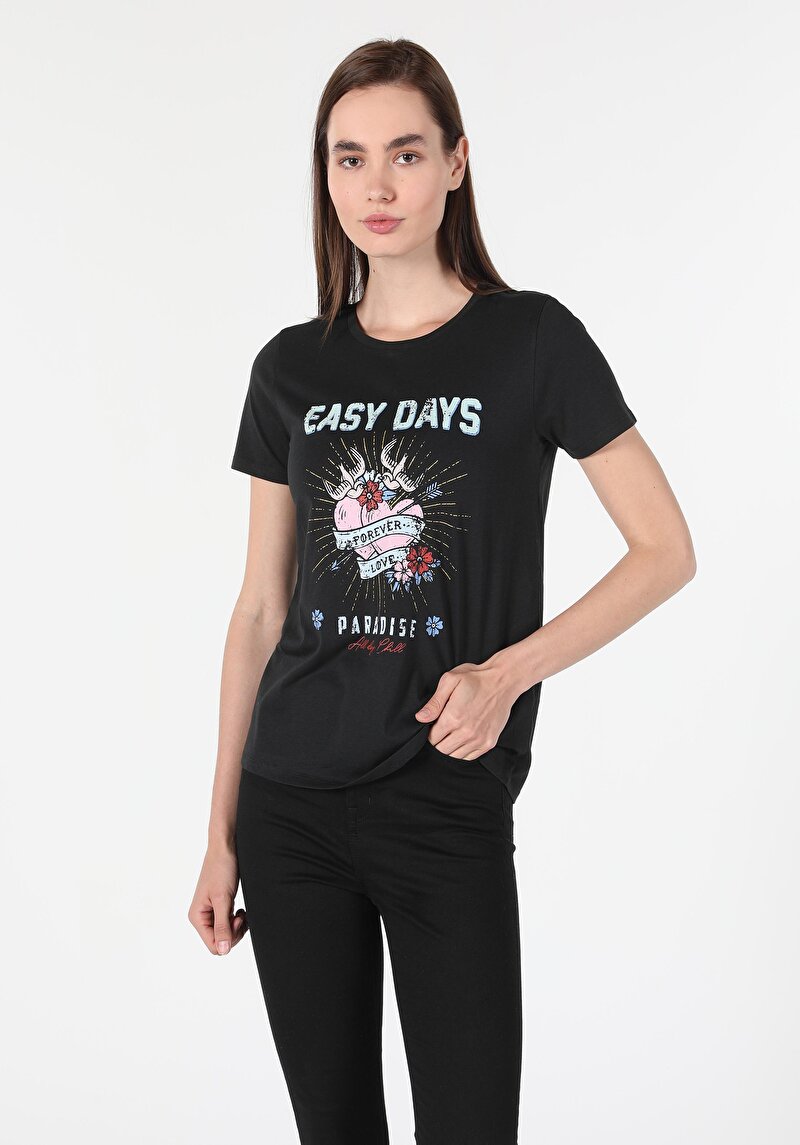 Зображення Футболка З Коротким Рукавом Жіноча Сіра  Cl1060187