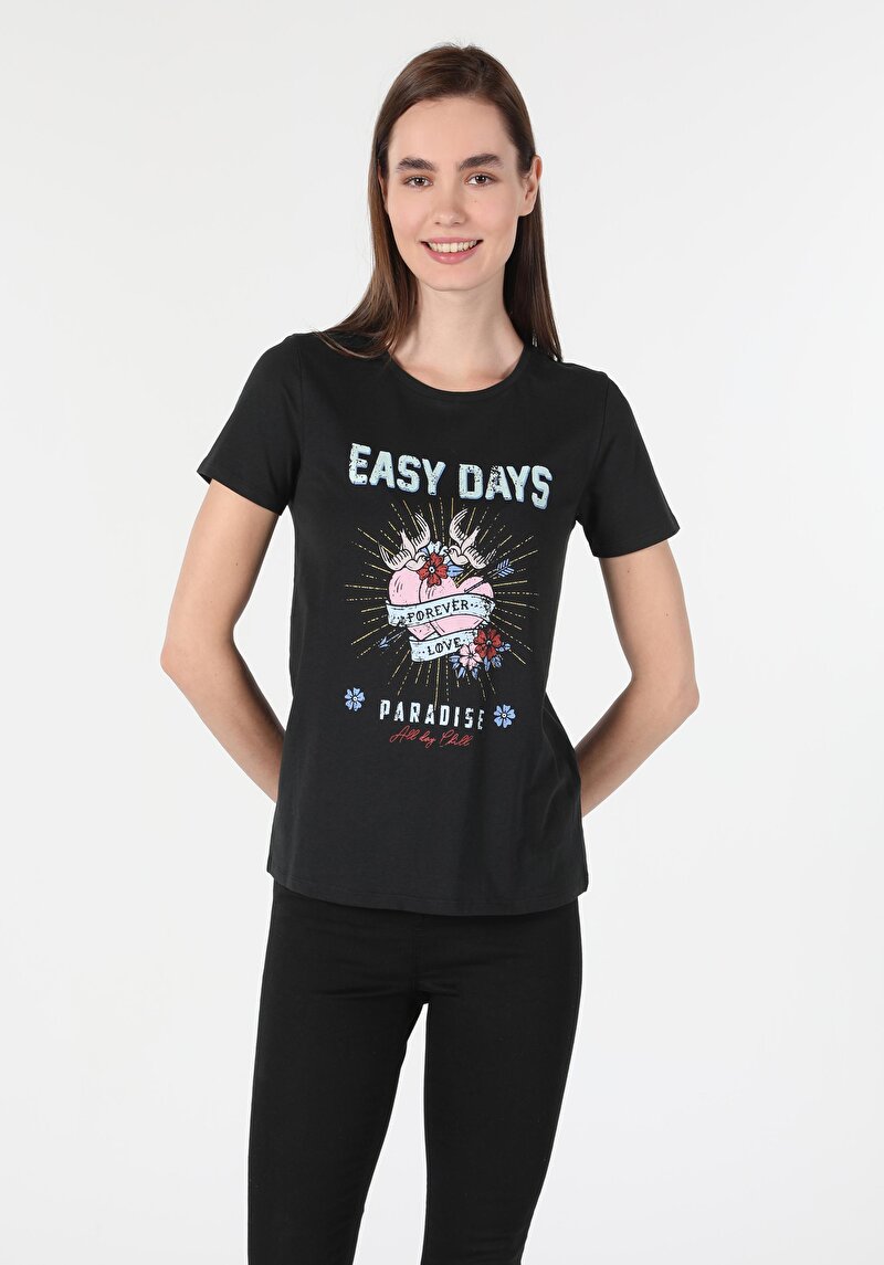 Показати інформацію про Футболка З Коротким Рукавом Жіноча Сіра  Cl1060187