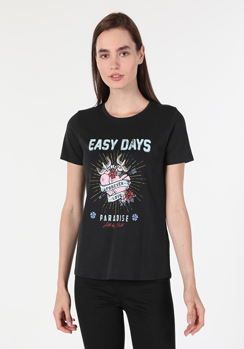 Показати інформацію про Футболка З Коротким Рукавом Жіноча Сіра  Cl1060187