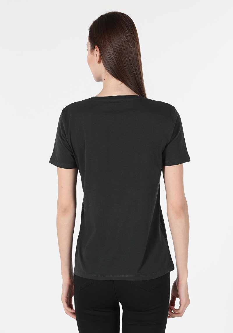 Показати інформацію про Футболка З Коротким Рукавом Жіноча Сіра  Cl1060197