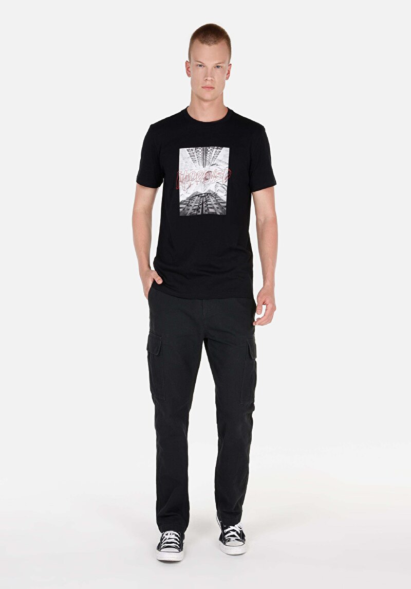 Показати інформацію про Брюки Чоловічі Чорні  Cl1070378