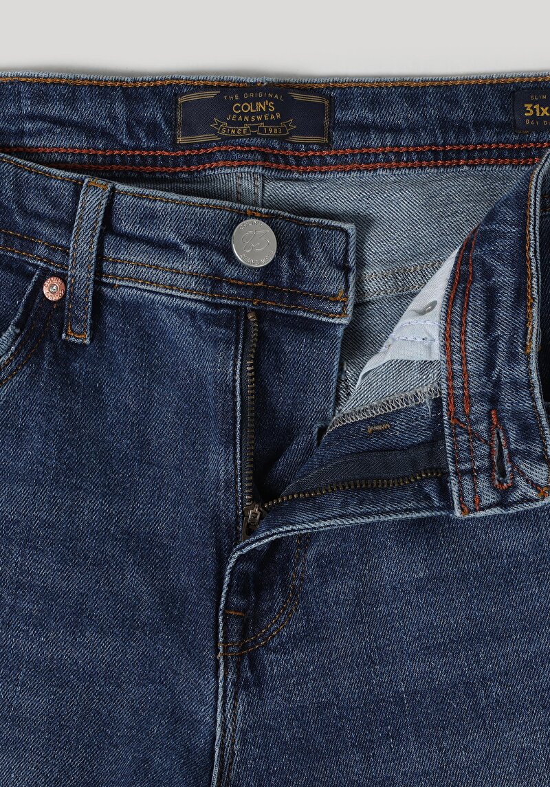 Показати інформацію про 041 Danny Джинси Чоловічі Блакитні Вузького Крою Cl1063487