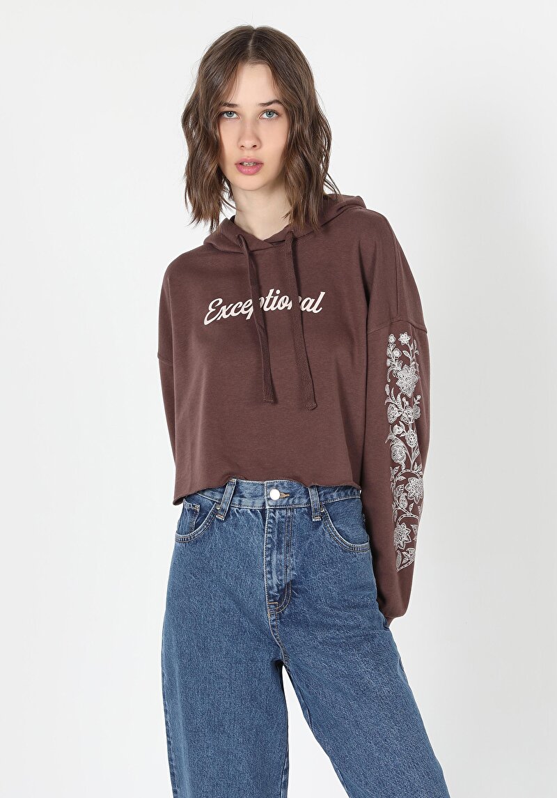 Зображення Толстовка Жіноча Коричнева Cl1060207