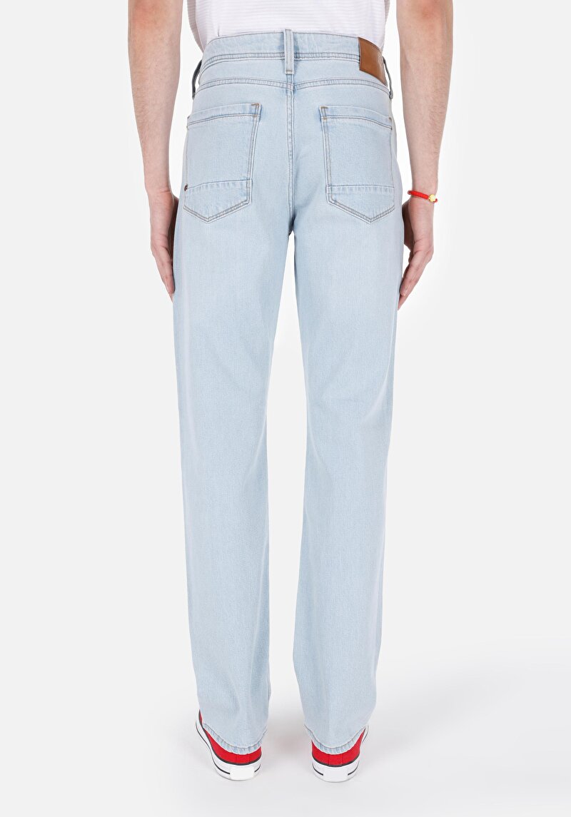 Зображення 045 David Джинси Чоловічі Блакитні Класичного Крою Cl1069497