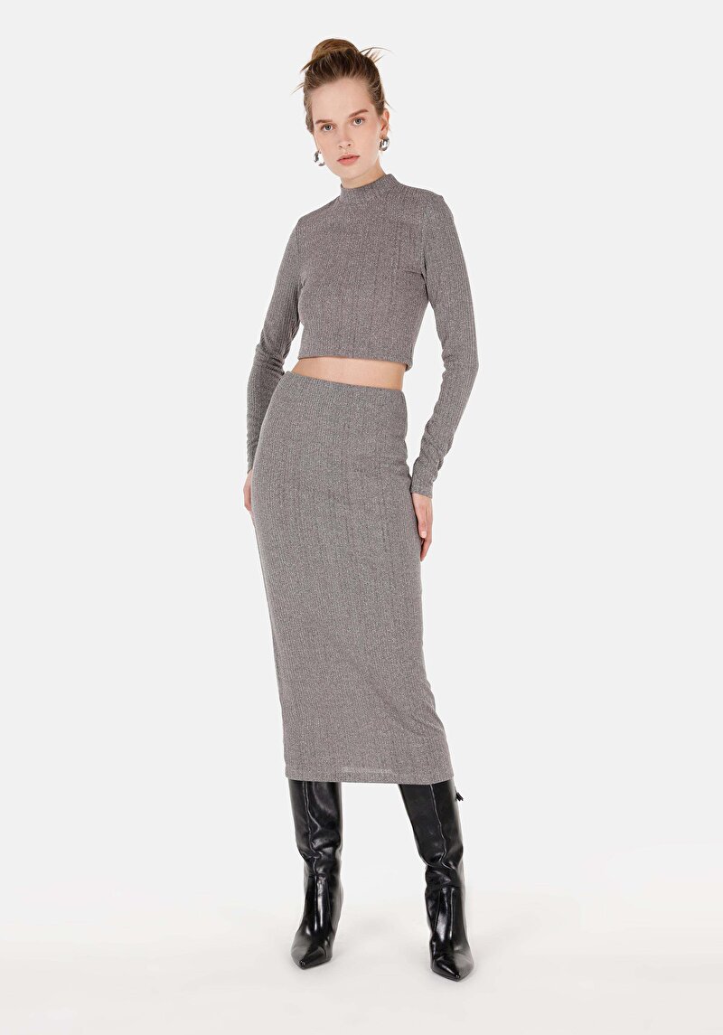 Зображення Спідниця Жіноча Сіра  Cl1070446