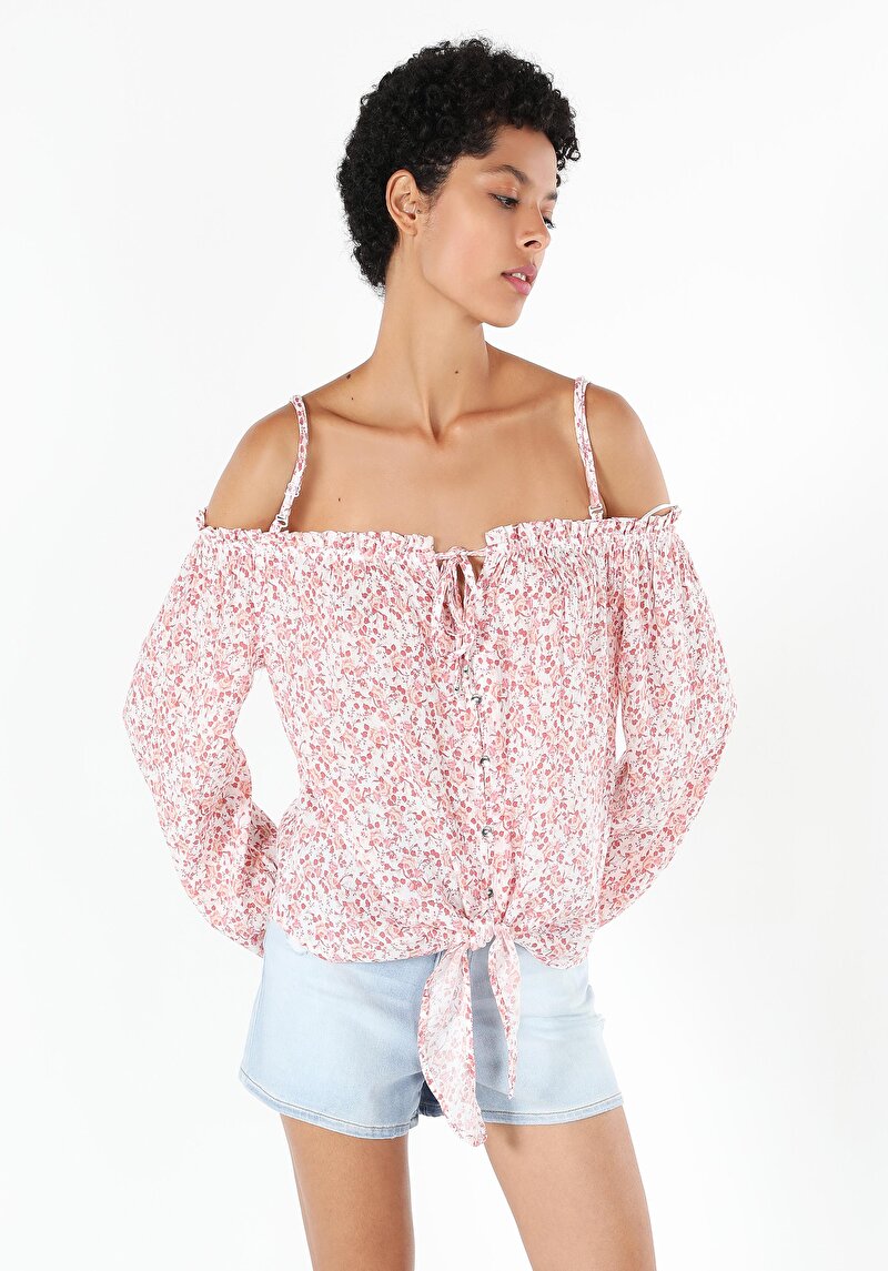 Показати інформацію про Сорочка З Довгим Рукавом Жіноча Рожева  Cl1058730