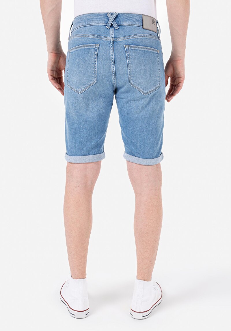 Показати інформацію про 041 Danny Шорти Чоловічі Блакитні  Cl1069519