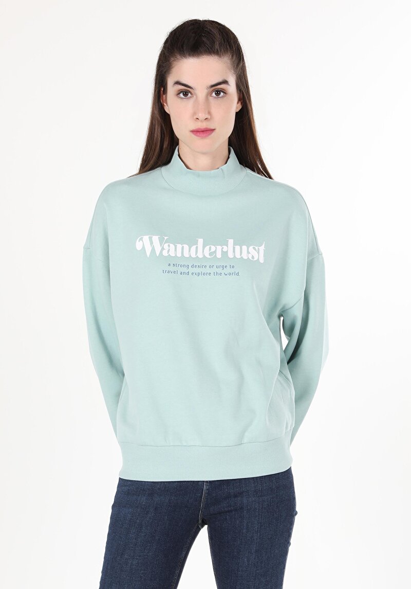 Зображення Толстовка Жіноча Зелена  Cl1060218