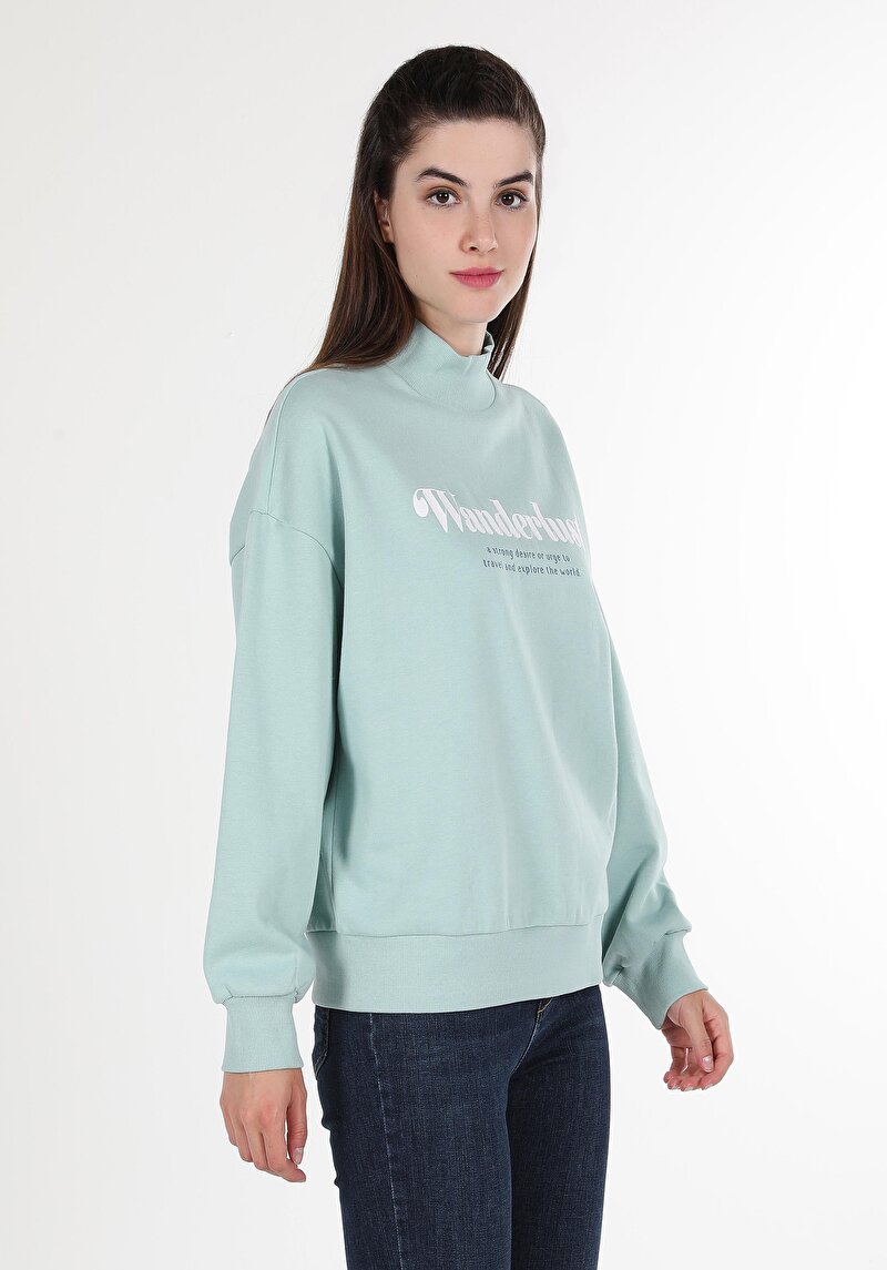 Показати інформацію про Толстовка Жіноча Зелена  Cl1060218