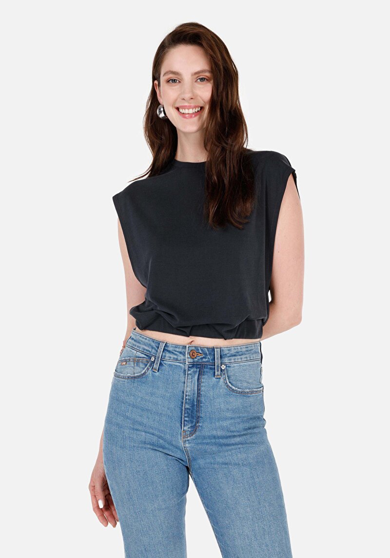 Зображення Футболка З Коротким Рукавом Жіноча Сіра  Cl1070491