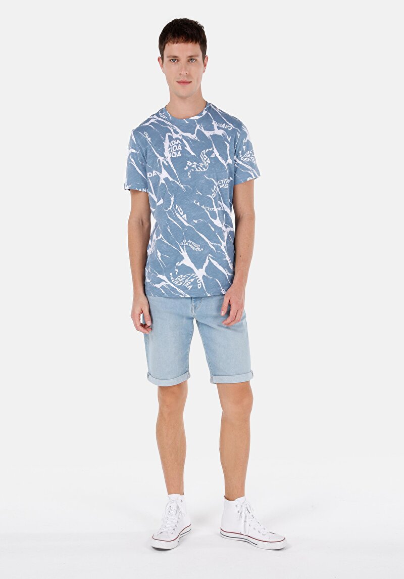 Зображення 041 Danny Шорти Чоловічі Блакитні  Cl1069520