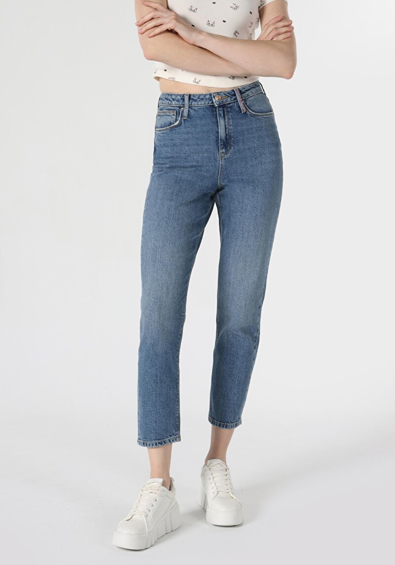 Зображення 891 Maya Джинси Жіночі Блакитні Вузького Крою Cl1063493
