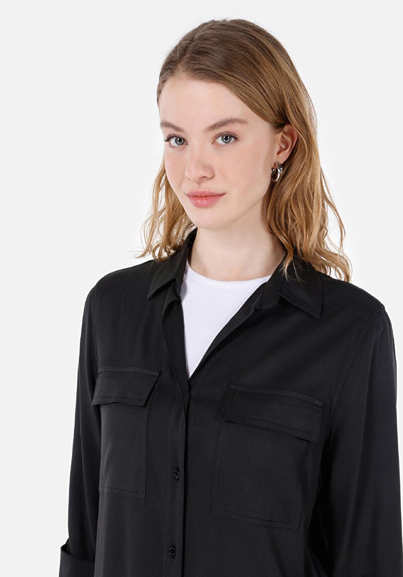 Зображення Сорочка З Довгим Рукавом Жіноча Сіра Cl1053348