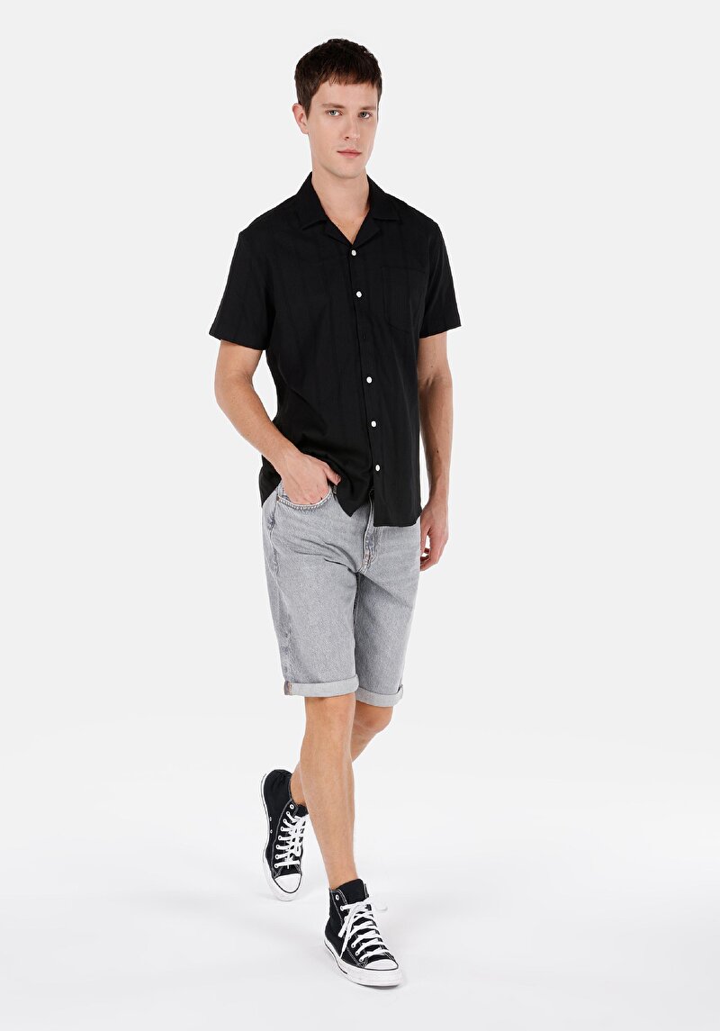 Показати інформацію про 045 David Шорти Чоловічі Сірі  Cl1069538