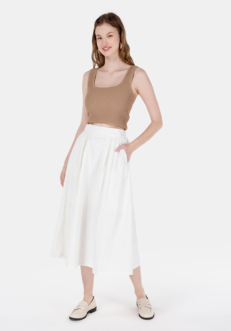 Показати інформацію про Спідниця Жіноча Біла  Cl1068054