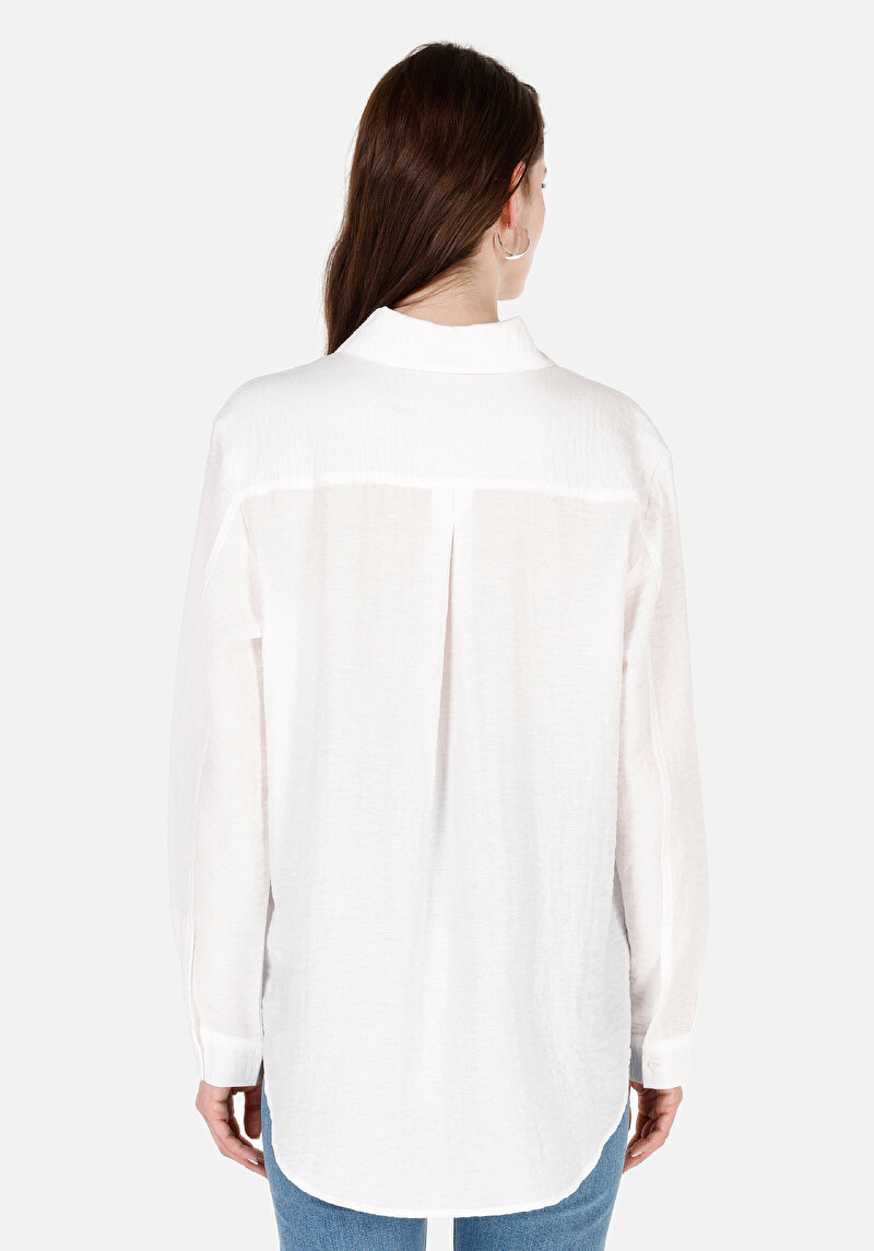 Зображення Сорочка З Довгим Рукавом Жіноча Біла Cl1068059