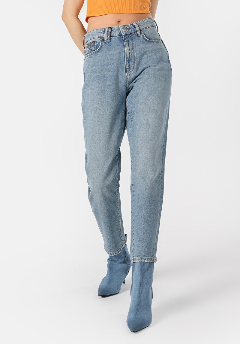 Зображення 896 Maria Джинси Жіночі Блакитні Cl1063498