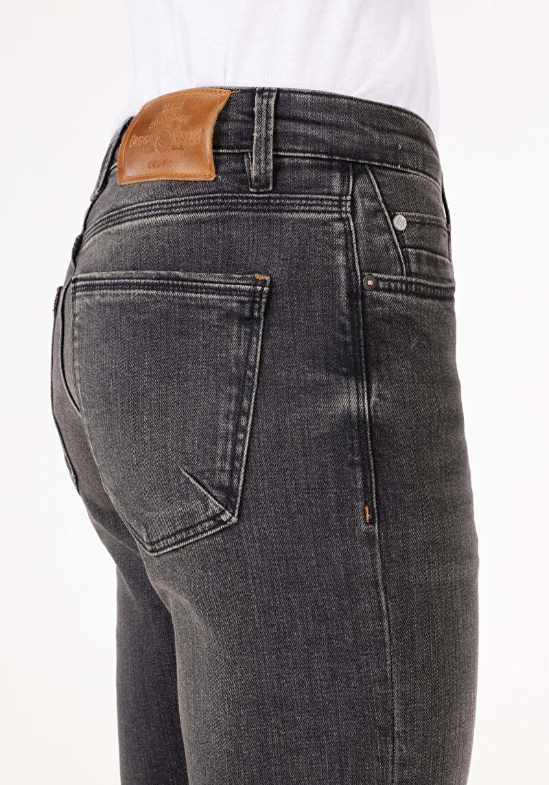 Показати інформацію про 041 Danny Джинси Чоловічі Чорні Вузького Крою Cl1070534